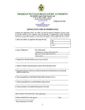 Nnra Permit  Form