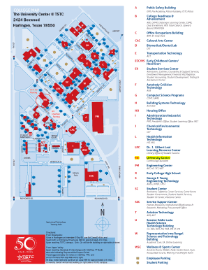 Tstc Harlingen Map  Form