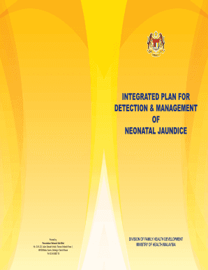 Integrated Plan for Detection and Management of Neonatal Jaundice  Form