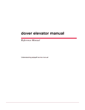 Dover Elevator Manual  Form