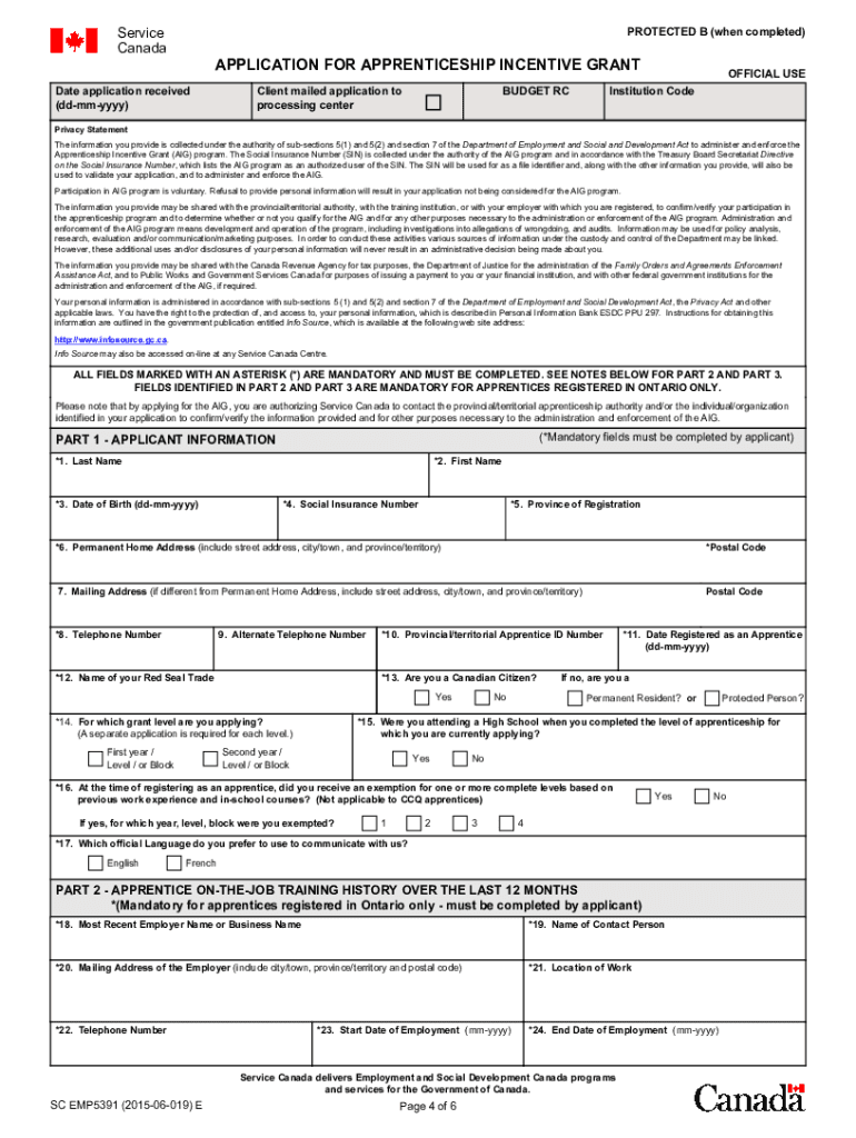  Confirmation of Progress for the Apprenticeship Incentive Grant 2015-2024