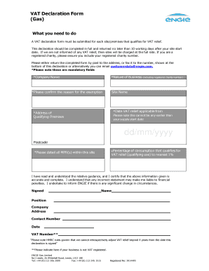 Vat Declaration Letter Format Uae