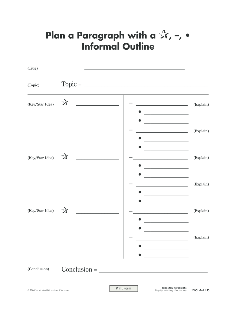 Step Up to Writing Handy Pages PDF  Form