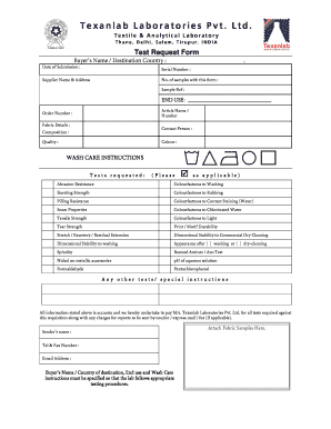 General Test Request Form 08 DOC