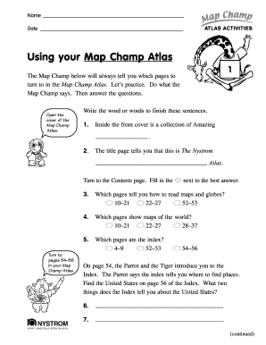 Map Champ Atlas  Form