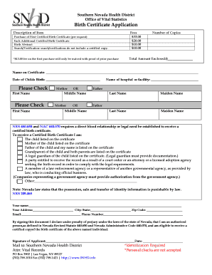  Southern Nevada Health District Birth Application 2 DOCX Southernnevadahealthdistrict 2016-2024