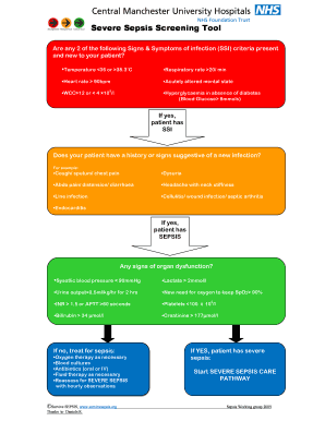 Sepsis Tool Nhs  Form