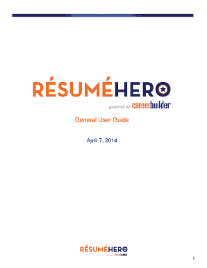 Resumehero  Form