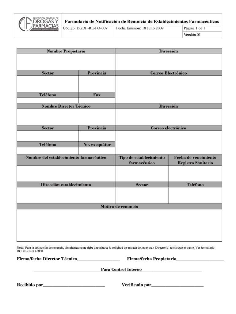 Dgdf Rp Fo 001  Form