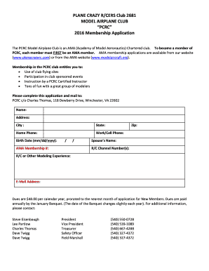 Pcrc Registration  Form