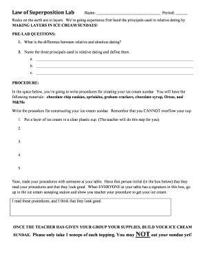 Law of Superposition Lab DOCX  Form