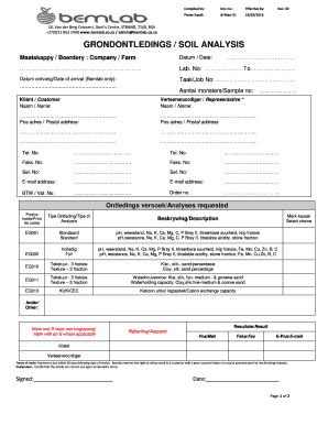 Bemlab Forms