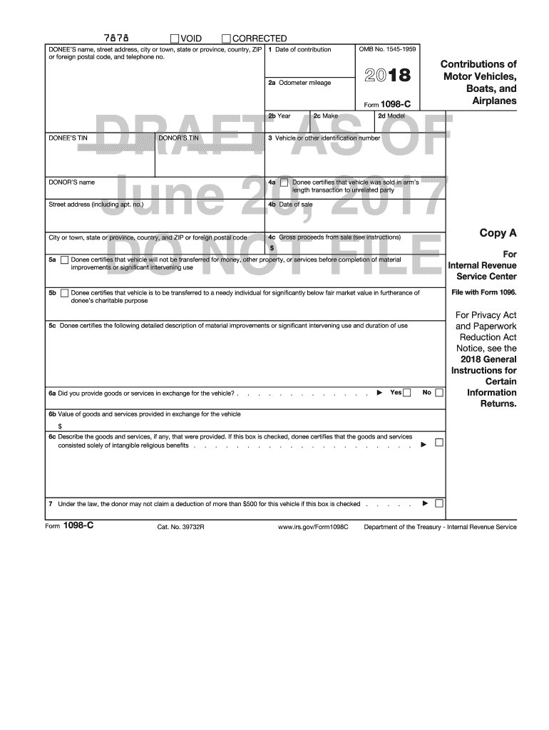 1098 C  Form