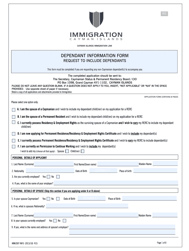 cayman islands travel declaration