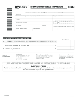 Nyc 400 Online Payment  Form