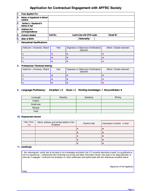 Construtual Job Vacancy in Guwahati Form