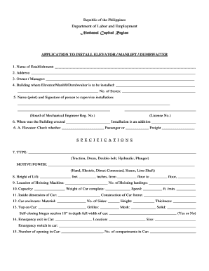 Dole Assistance 5k Application Form