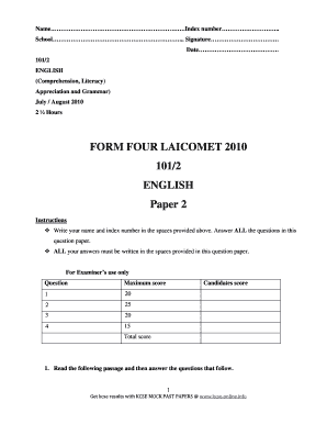 Chemistry Form 2 Questions and Answers PDF