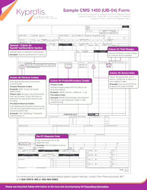 Ub 04 Form Filled Out Example