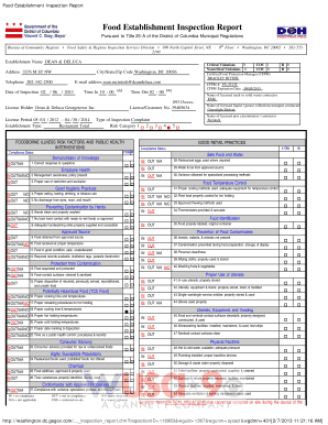 Steritech Inspection Checklist  Form