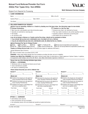 Valic Forms