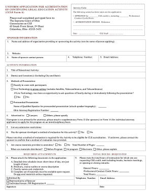 CCLE Form 6 Ohio Supreme Court