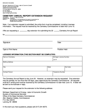 Lara Annual Statement Form