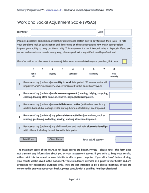 Wsas PDF  Form