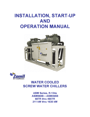 Zamil Chiller Manual PDF  Form