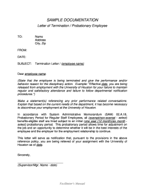 Termination Letter Due to Covid PDF  Form