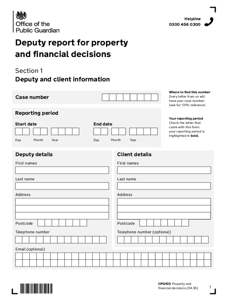  Opg102 Form 2016