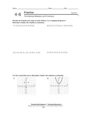 2 6 Practice Formalizing Relations and Functions Answer Key