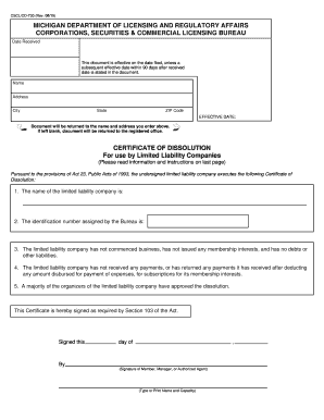 CSCLCD 730 Michigan  Form