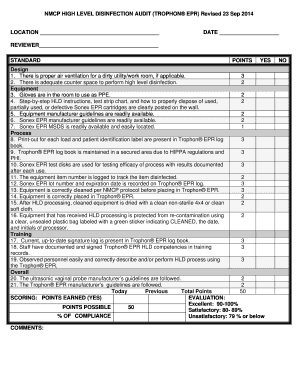 Trophon Competency  Form