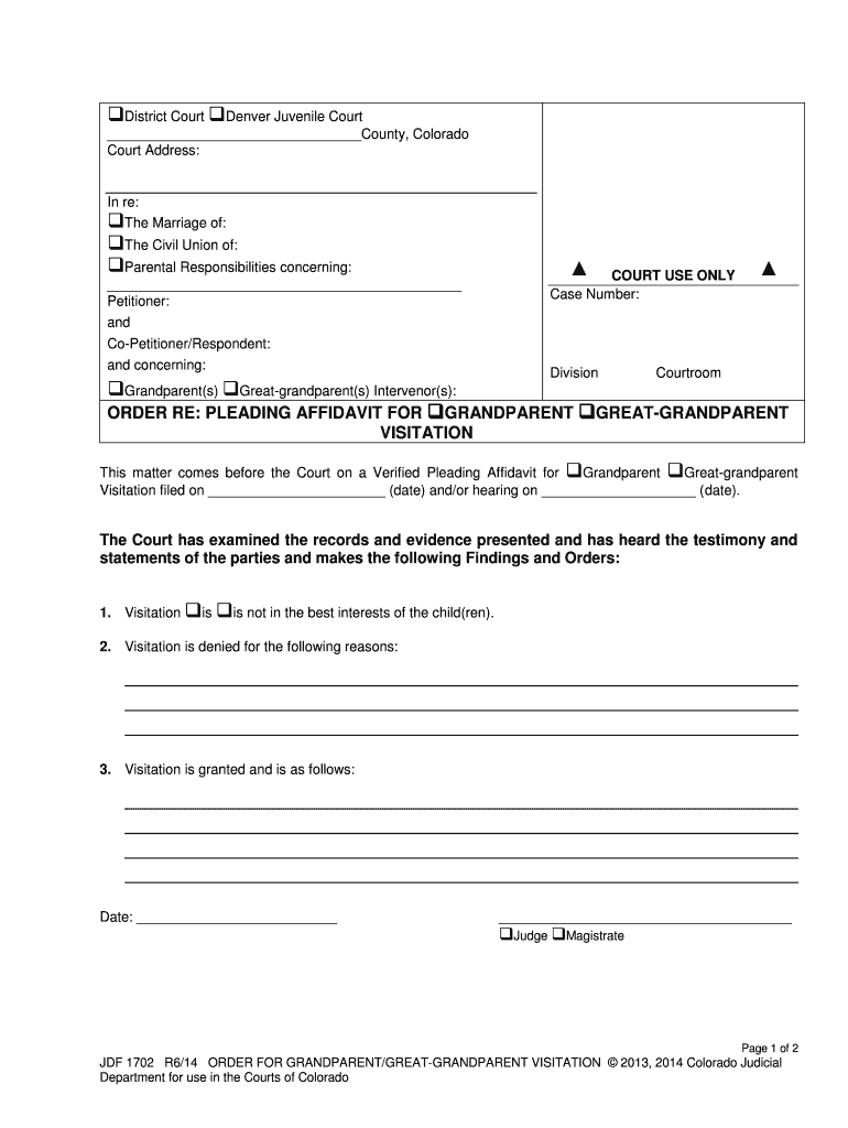 Jdf 1702  Form