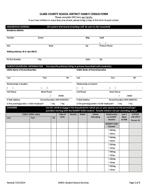 Aarsi Ccsd  Form