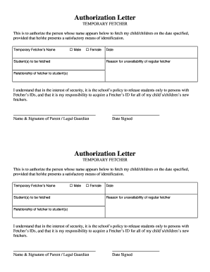 Fetchers ID  Form