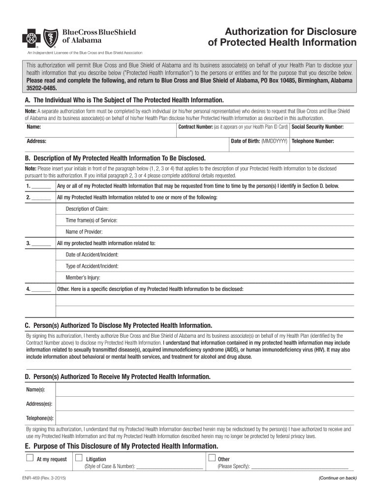  Bcbs Al Prior Authorization Form 2015-2024