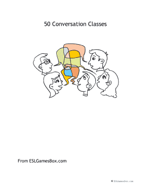 50 Conversation Classes PDF Download  Form