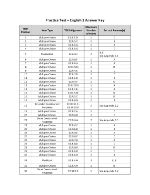 Case English 2 Answer Key  Form