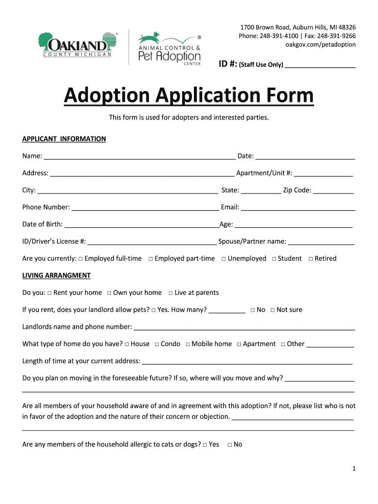 Get and Sign Idaho Adoption Forms 