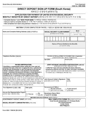 Dfas Direct Deposit Form