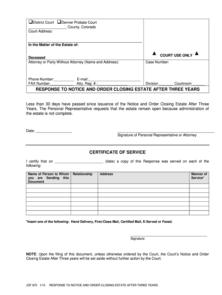 Jdf 970  Form