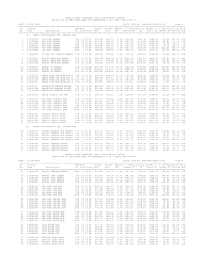 Kerala Beverages Price List  Form