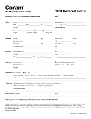 Tpn Referral Form