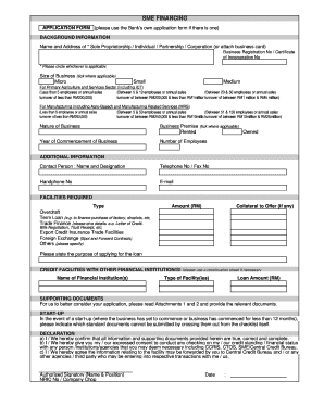 Sme Png Application Form