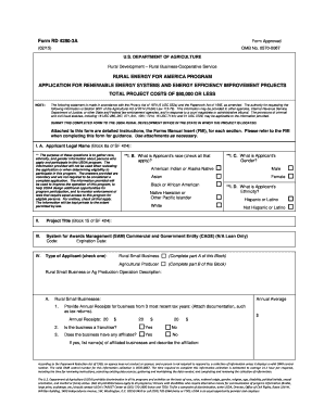 Form Rd 4280 3a