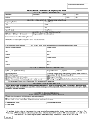  Triwest Sar Form 2016