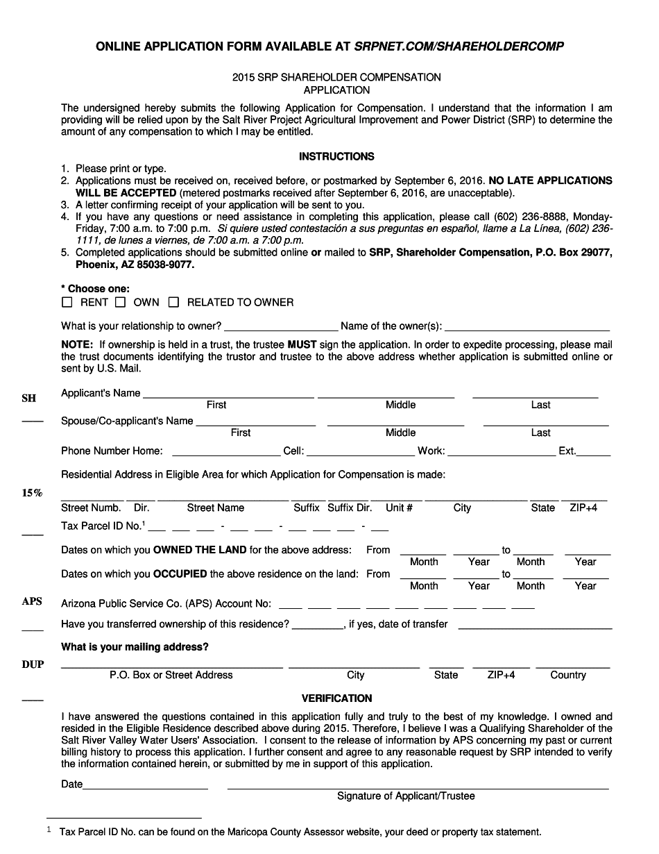 APPL02 DOC Application Form for Current Program