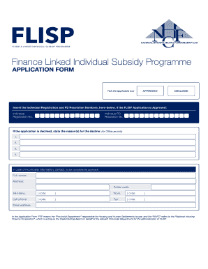 Flisp Application Online  Form